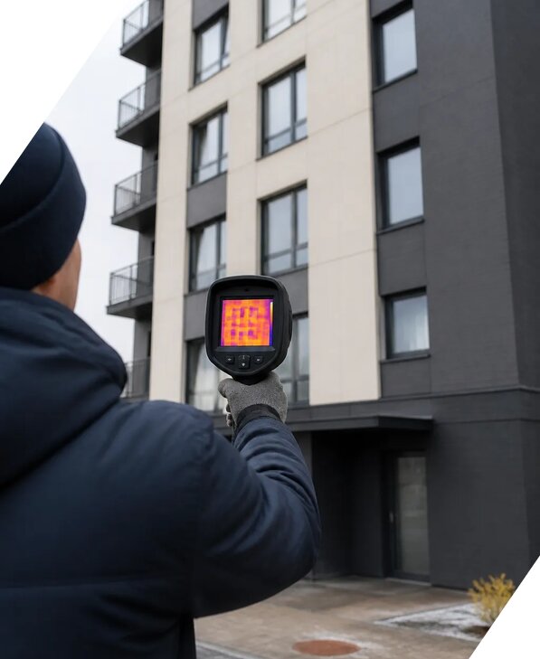 Тепловизионное обследование зданий в Назрани от 5136 р. | ЭкспертизаРоссия