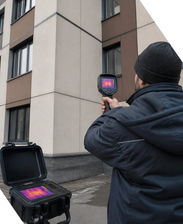 Тепловизионное обследование зданий и сооружений в Назрани